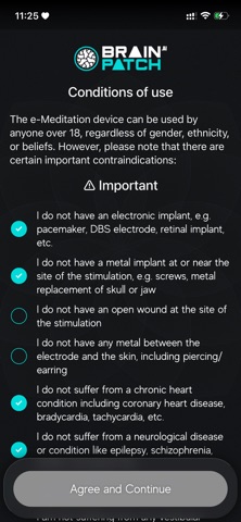 e-Meditation by BrainPatch screenshot