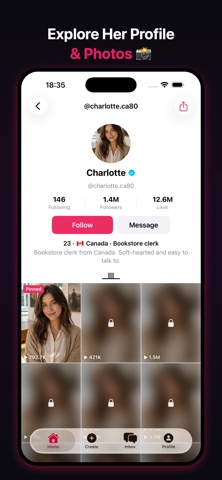 Amielle: AI Character Chat Screenshot 8 of 10