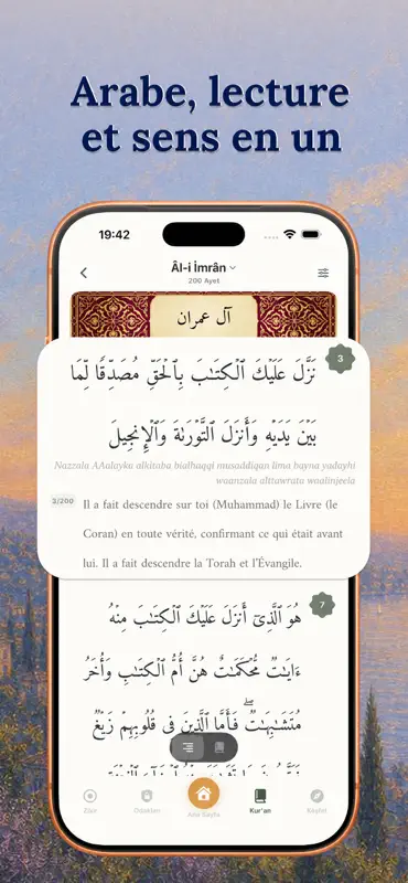 Dhikr Islam Salat Coran Nurlu screenshot 6 of 9