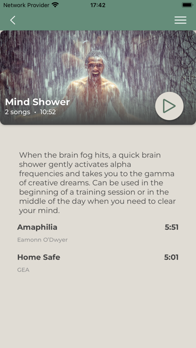 Audicin: Relax & Focus Audio Screenshot