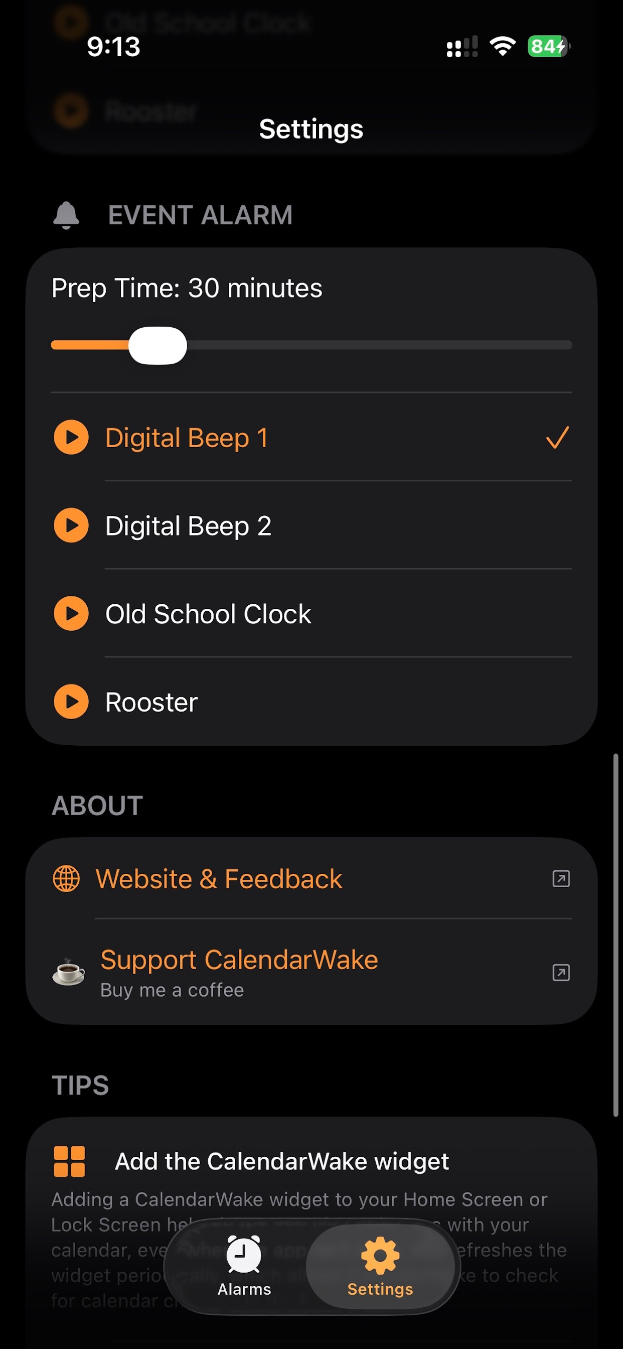 CalendarWake