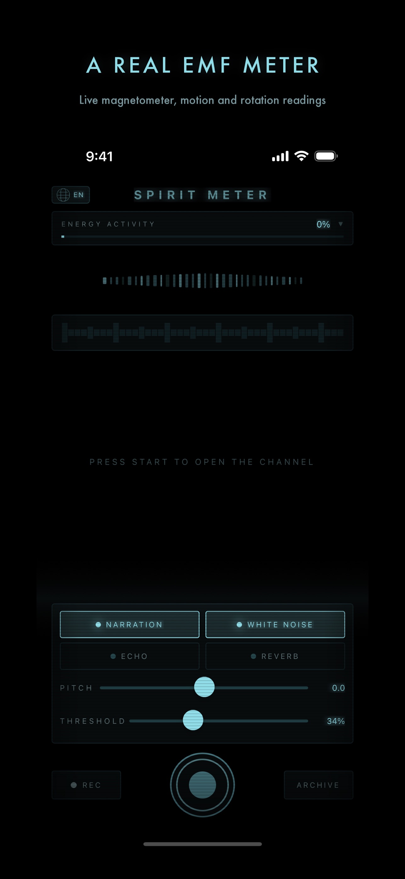 Screenshot 3 of Spirit Meter: Ghost Detector