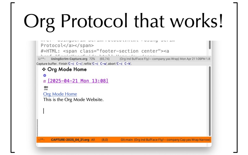 Scrim - Org Protocol Proxy screenshot