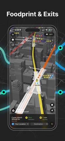AP Transit - NYC Subway Map screenshot