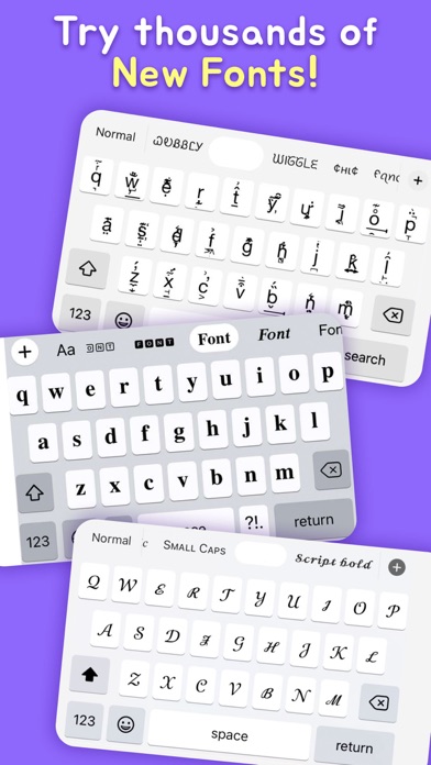 Text Designer - Font Keyboard Screenshot