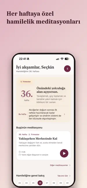 HESIA: Kadın Meditasyonu screenshot 4