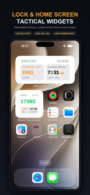 Military Time Clock Converter screenshot 2