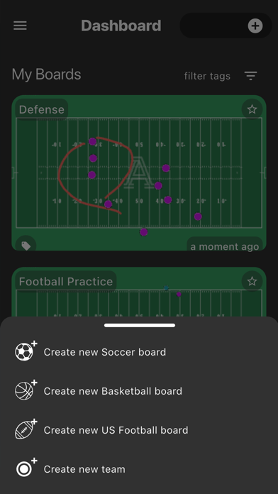 Tactical Pitch iPhone screenshot 3 - Sports app