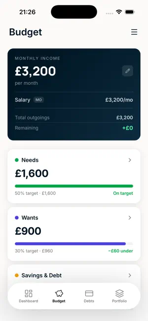 WealthPath: Net Worth & Budget screenshot 3