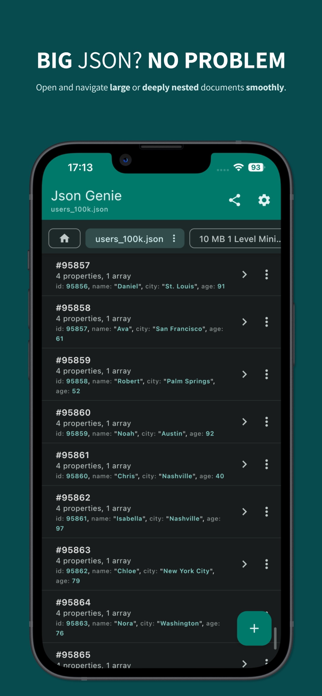 Json Genie: JSON Editor/Viewer Screenshot 6 of 8