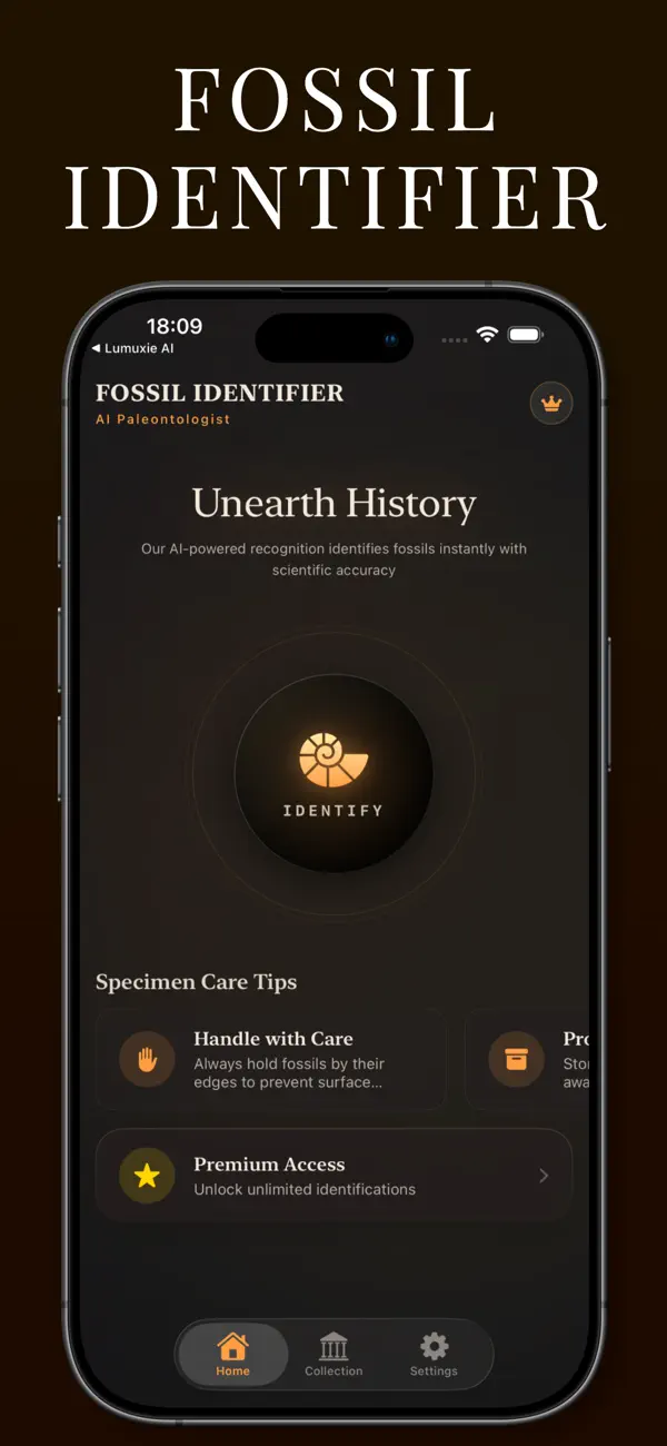 #1. Fossil Scanner (iOS) Ved: Munure Tuzun