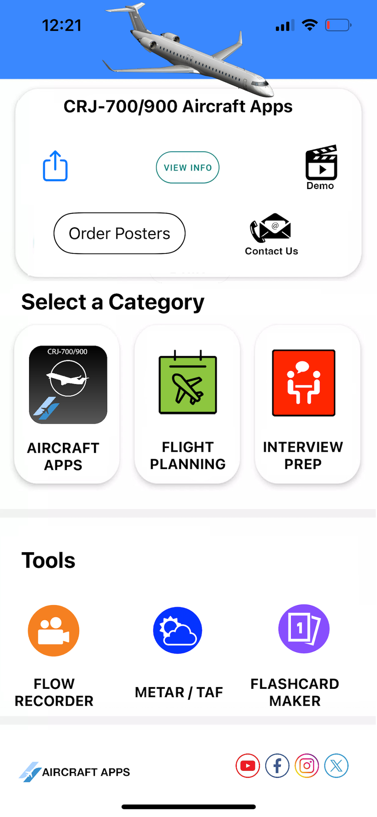 CRJ-700/900 Aircraft Apps