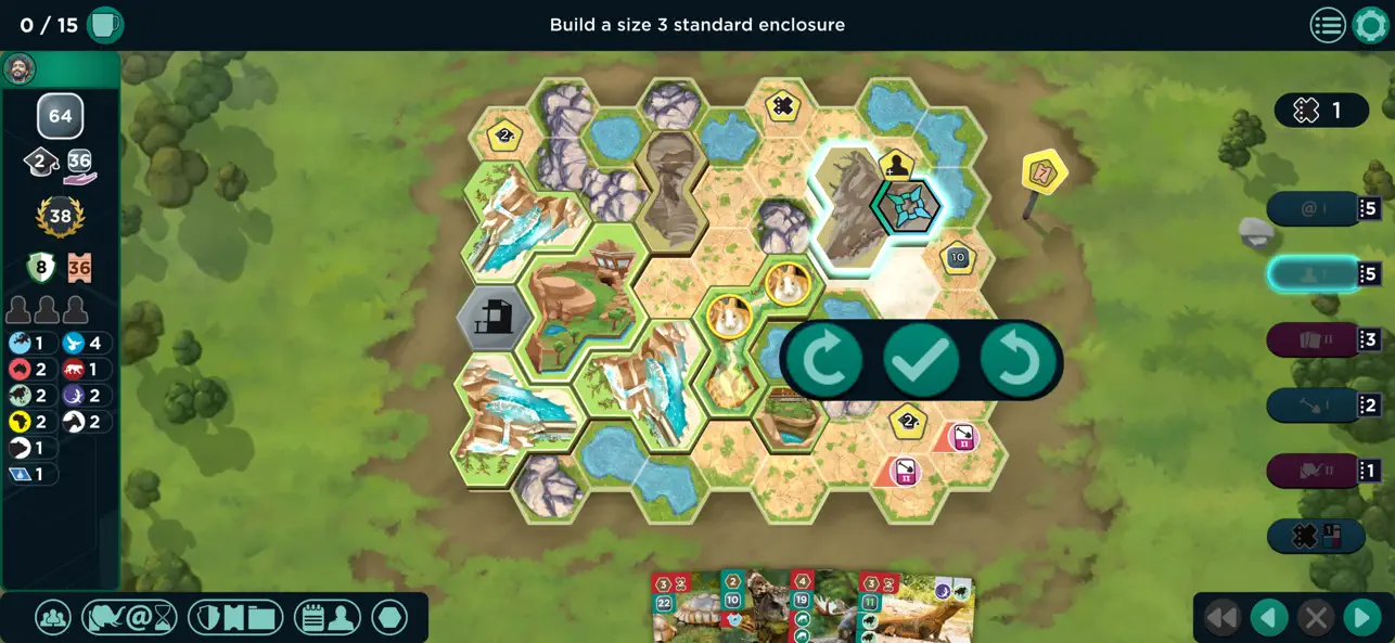 #3. Ark Nova (iOS) De: Dire Wolf Digital