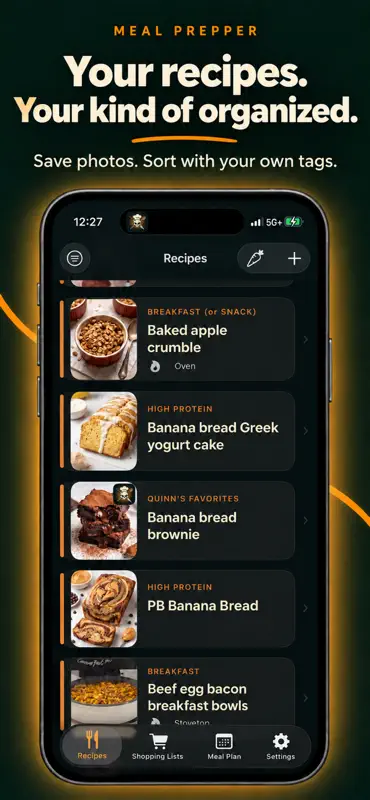 Meal Prepper: Recipe Keeper screenshot 2 of 7