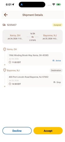 UPS® Network Carrier Mobile screenshot