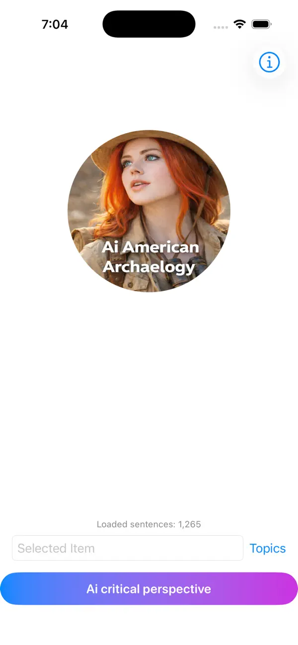Screenshot #1 pour Ai American Archaelogy