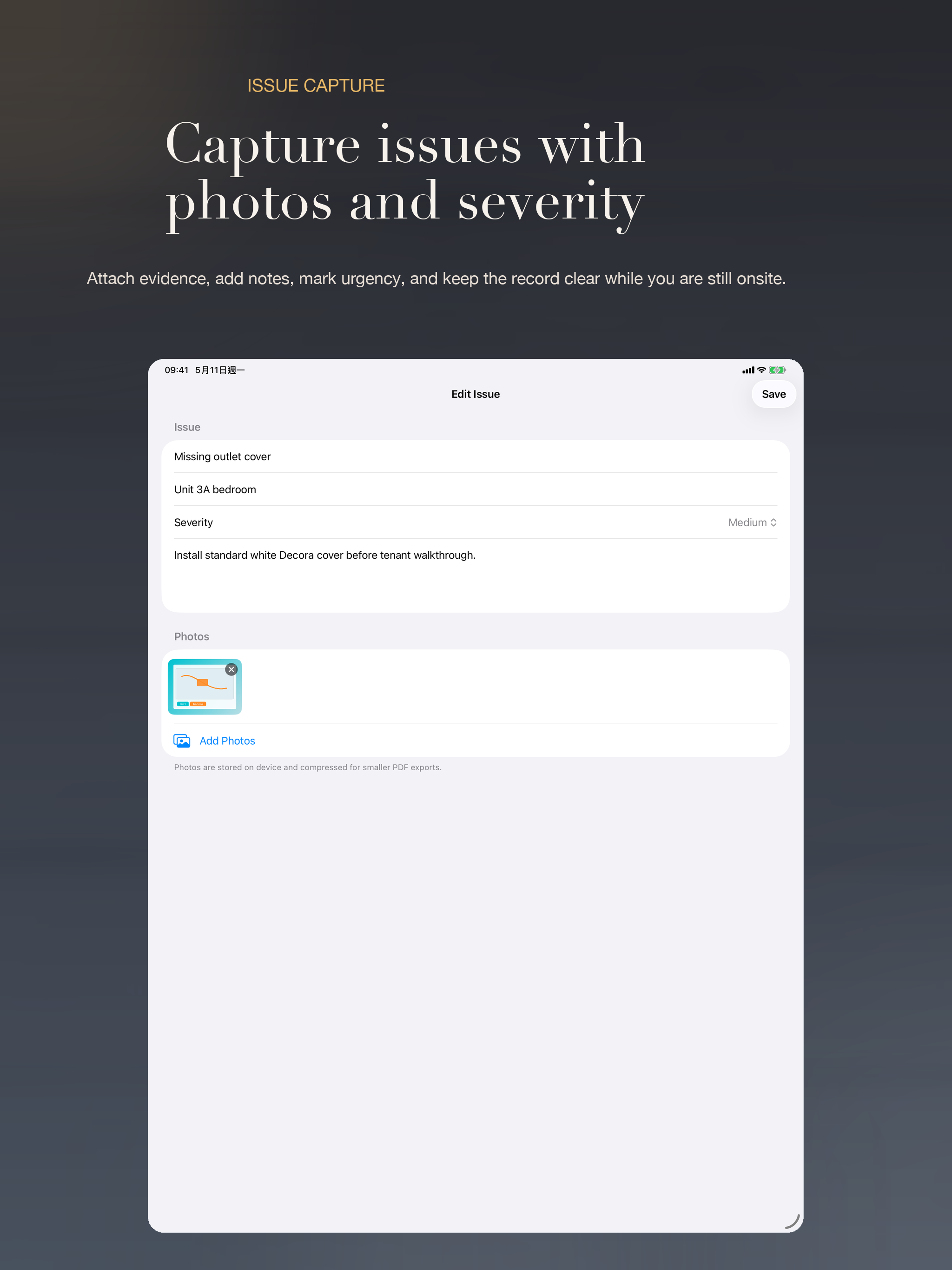 Field Report Pro: Photo PDF screenshot 10