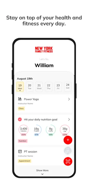 New York Family Fitness screenshot 2