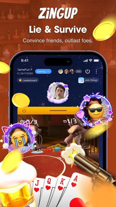 ZingUp – Clubs, Events & Games iPhone screenshot 4 - Social Networking app