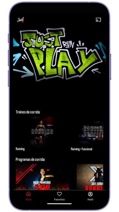 Just Run Play. Screenshot