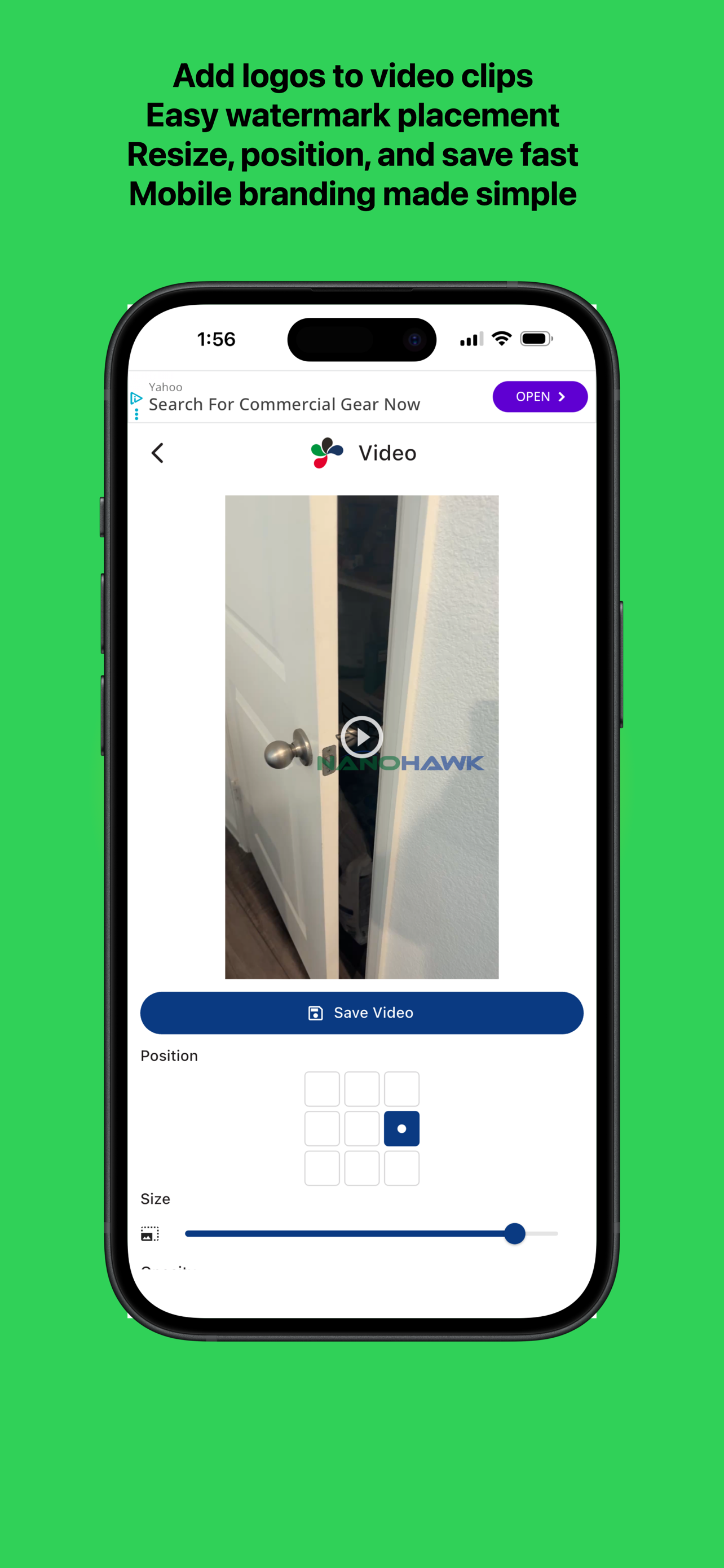 Inktify: Add Logo to Photo