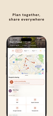 Periplo - AI Trip Planner screenshot