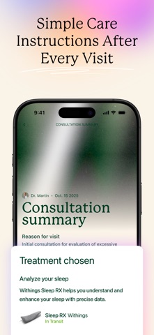 Dune Health iPhone screenshot