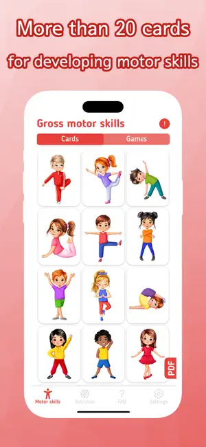 Motor Skills: Kids Exercise screenshot 2