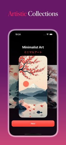 Japan Art: Live Wallpapers iPhone screenshot