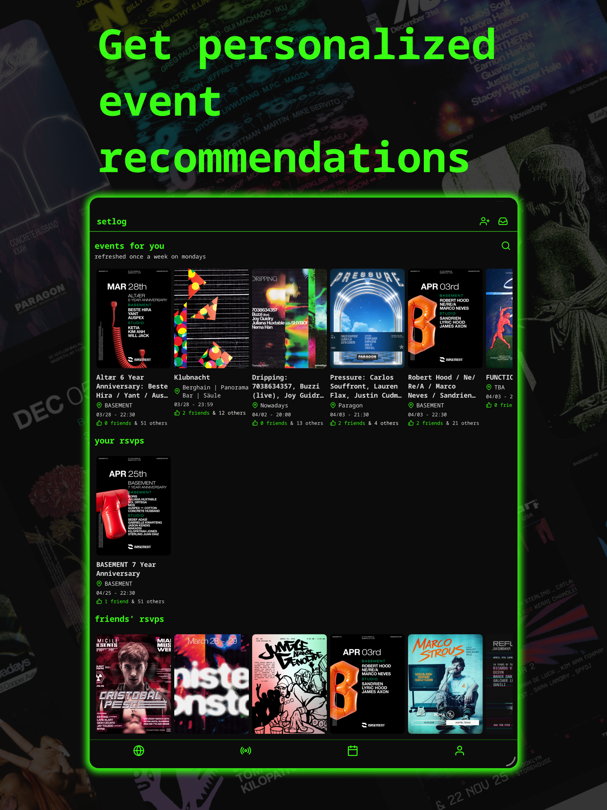 setlog - rave tracker screenshot 7