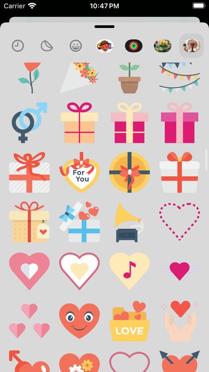Romantic Stickers screenshot-3