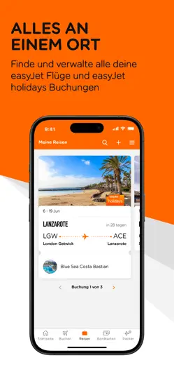 Screenshot von EasyJet: Travel App auf dem iPhone 2