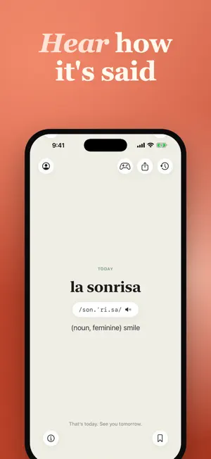 Eachday: Word of the Day screenshot 3