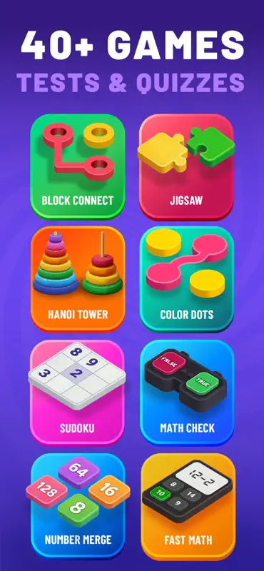 Brain Tasks: Training & Puzzle screenshot 2 of 5