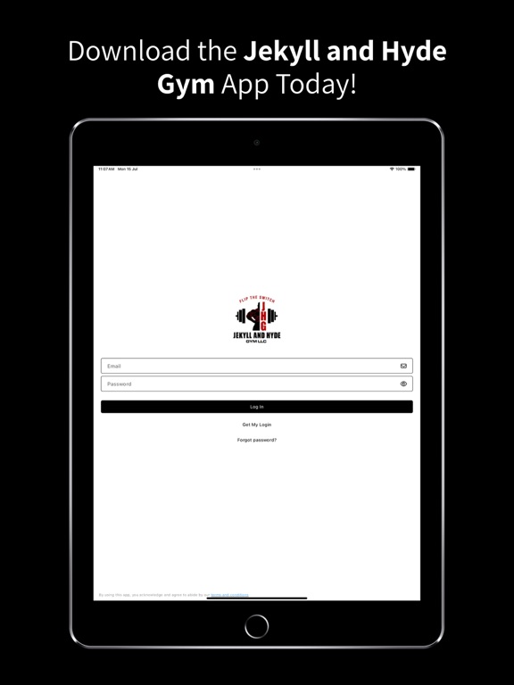 Jekyll and Hyde Gym LLC iPad screenshot 1 - Health & Fitness app