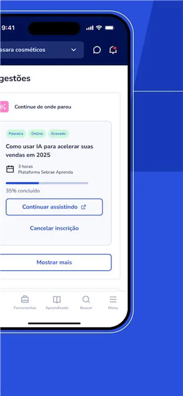 Sebrae: Apoio para seu negócio screenshot 5 of 7