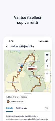 Luontoon iPhone screenshot