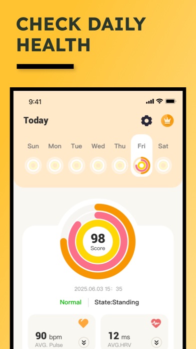 Heart rate Track：Health plan Screenshot