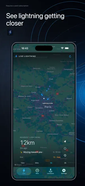Lightning Tracker: BOLT screenshot 1