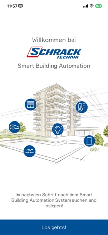 Schrack Smart Building app screenshot