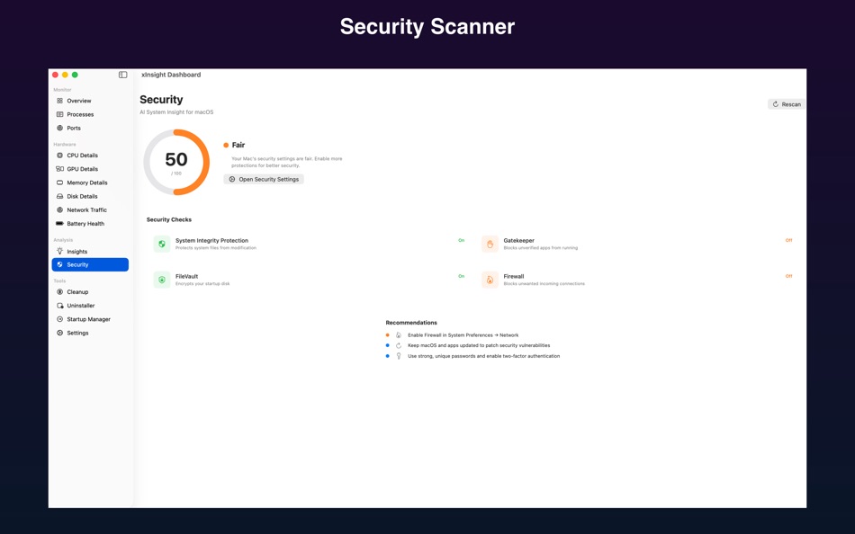 #3. xInsight (macOS) Podle: TRAN DUY