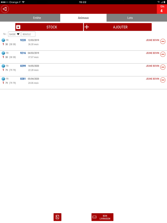 Screenshot #5 pour Gicab Entrée/Sortie