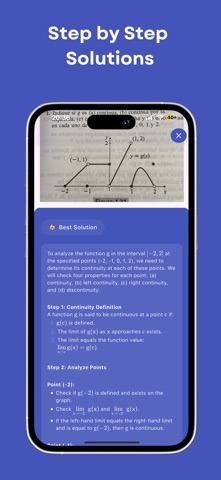 ProfAI: Math Solver & Homework iPhone screenshot