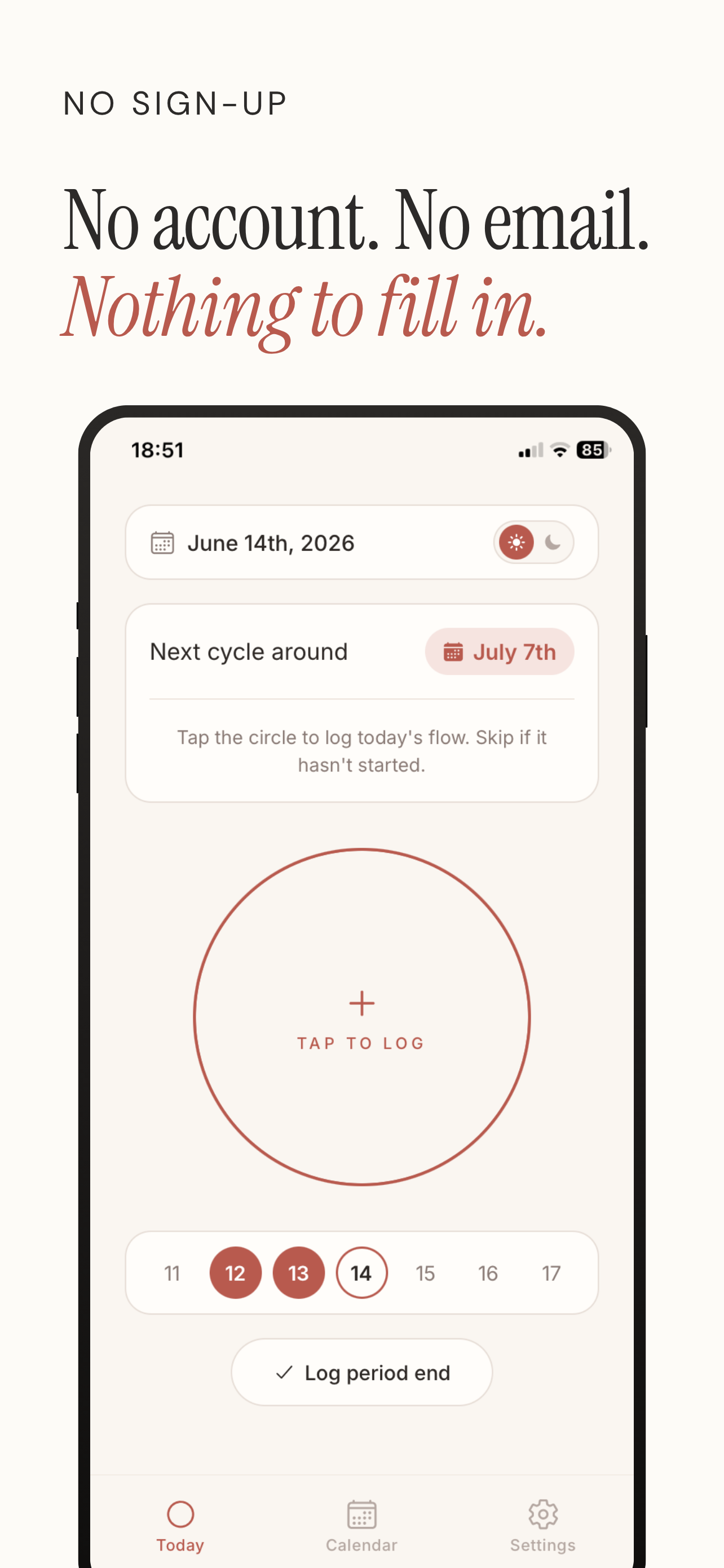 Teen Cycle: Period Tracker screenshot 4