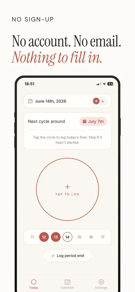 Teen Cycle: Period Tracker screenshot 3