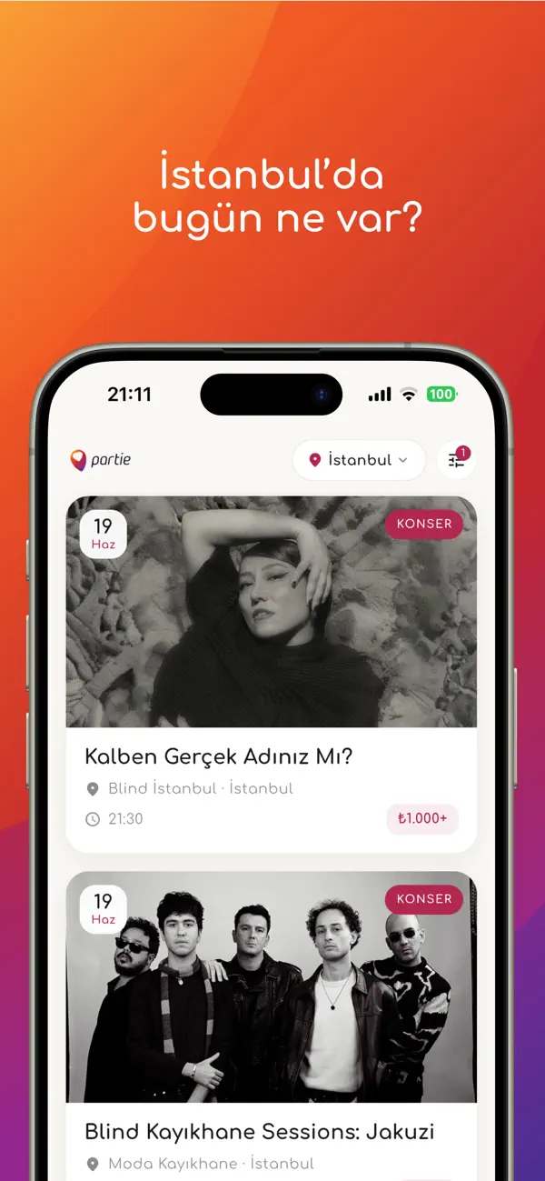 Screenshot #3 pour partie - konser & parti keşfet