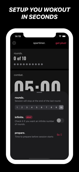 Spartimer – Boxing Timer Screenshot 3 of 4