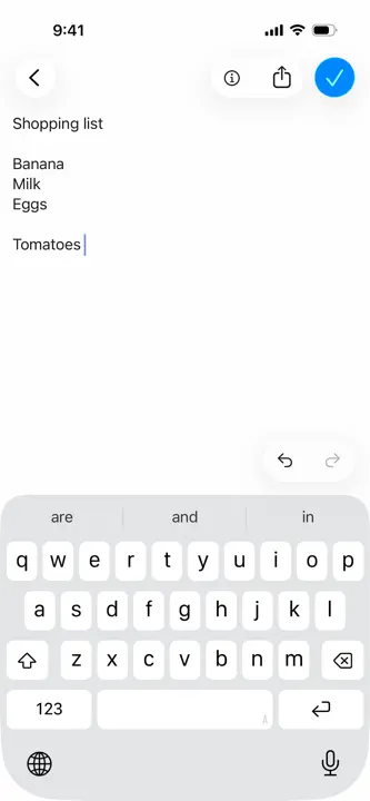 Notepad - Simple Notes & Memo: Screenshot 7 von 8