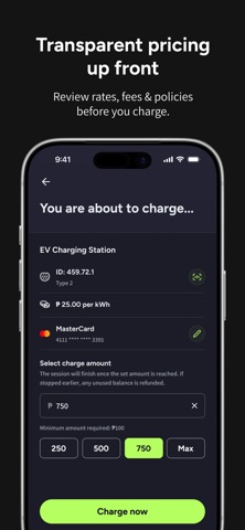 xCharge+ iPhone screenshot