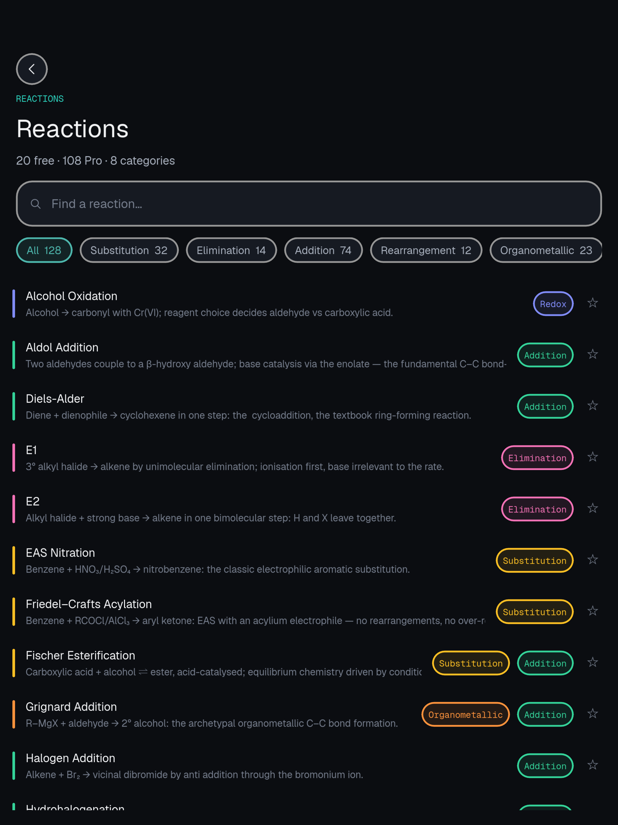 Chembook - Reaction Visualizer screenshot 10